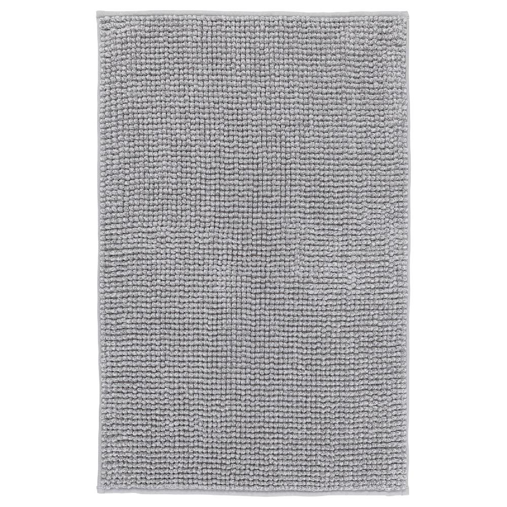 IKEA TOFTBO Badematte grauweiß meliert 50x80 cm