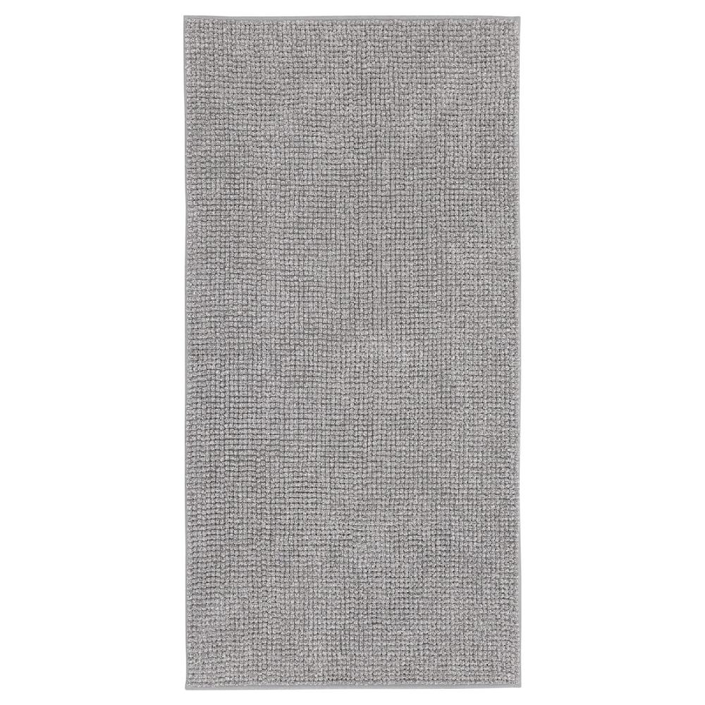 IKEA TOFTBO Badematte grauweiß meliert 60x120 cm