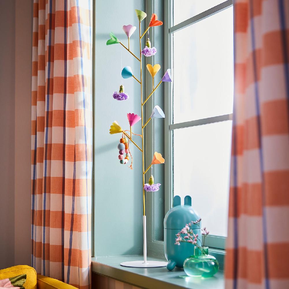 IKEA TJÄRLEK Dekoration Zweig/gelb 81 cm Flash Sale