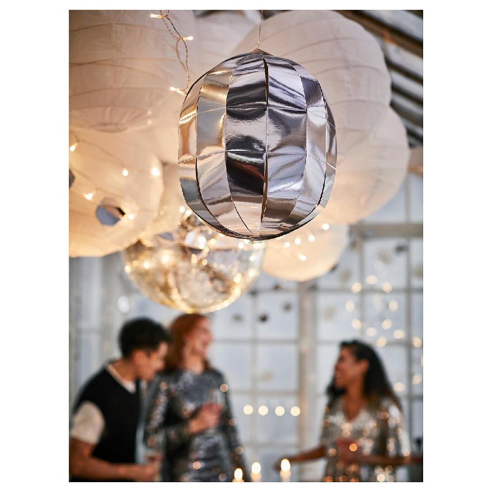 IKEA FRÖJDA Hängedekoration Chromeffekt 30 cm Online Shopping