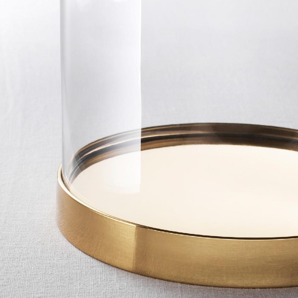 IKEA BEGÅVNING Glasglocke mit Teller 26 cm Black Friday