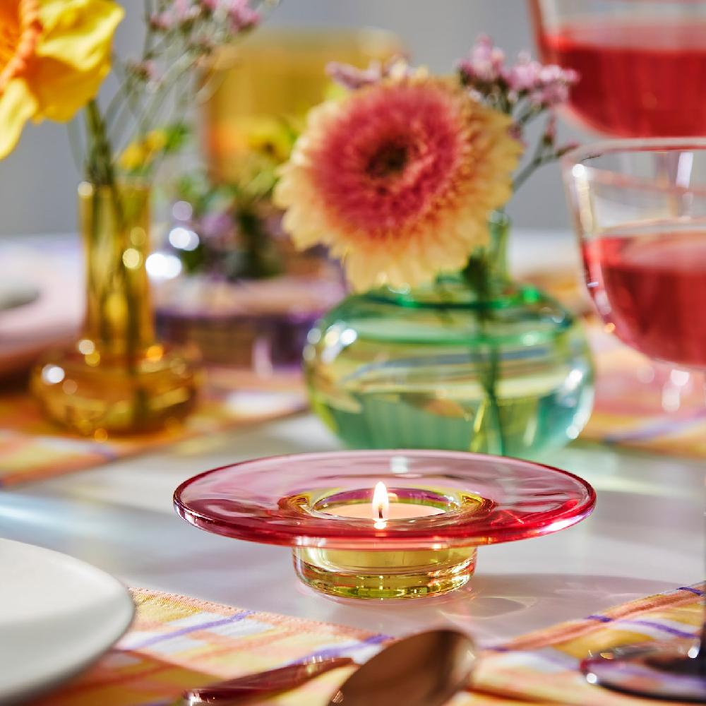 IKEA TJÄRLEK Teelichthalter bunt 3 cm Räumungsverkauf