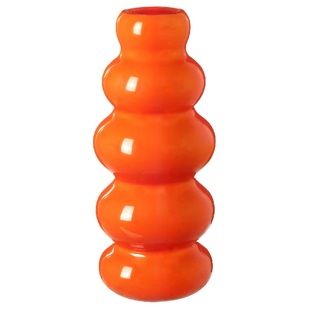 IKEA KÄLLARHALS Vase orange 26 cm
