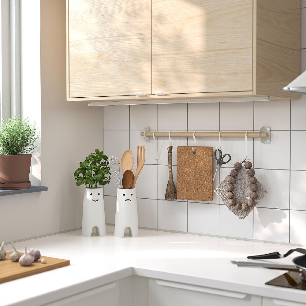 IKEA FRÖVÄXT Vase weiß 20 cm Bis zu 60% Rabatt