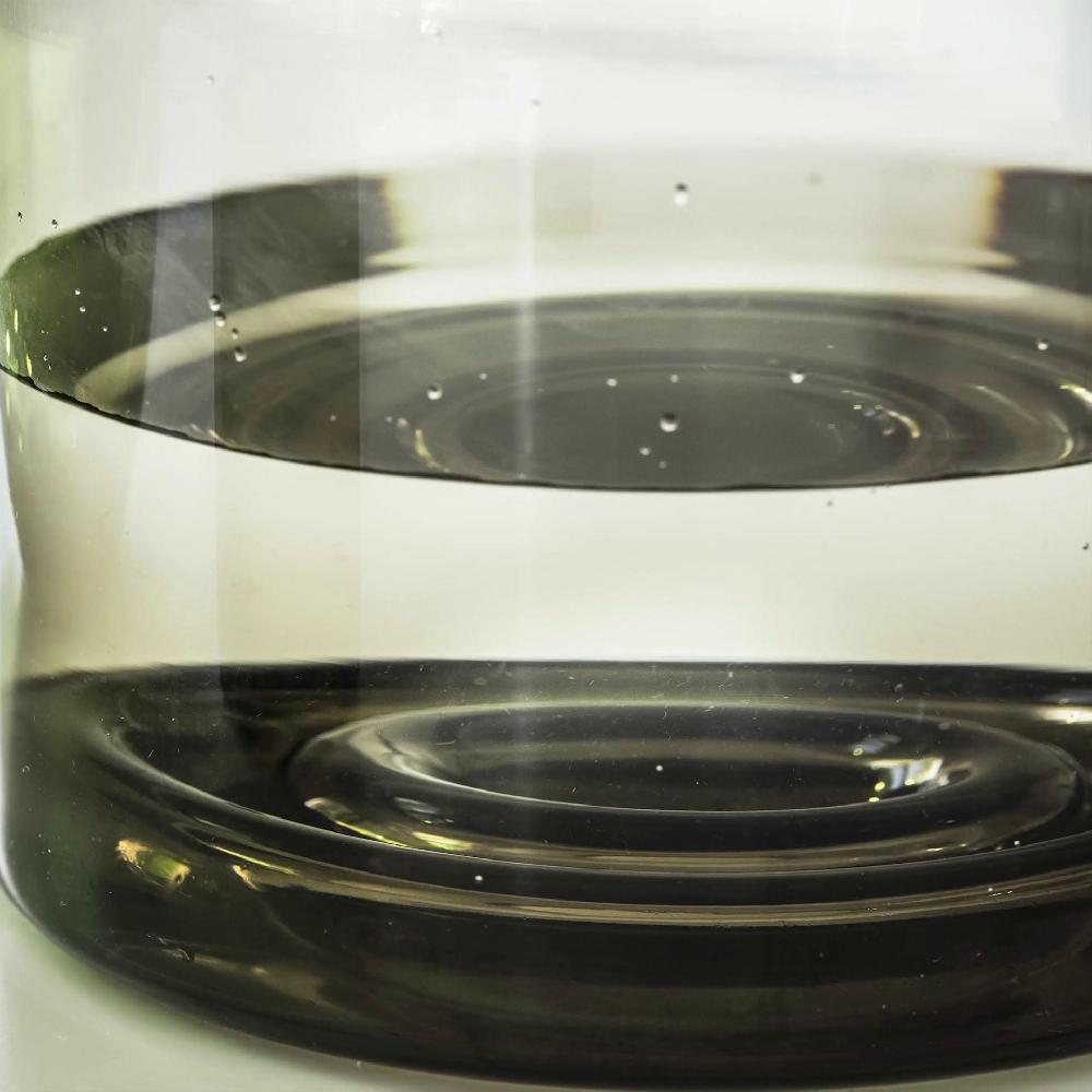 IKEA KONSTFULL Vase grünbraun 16 cm Nur für heute