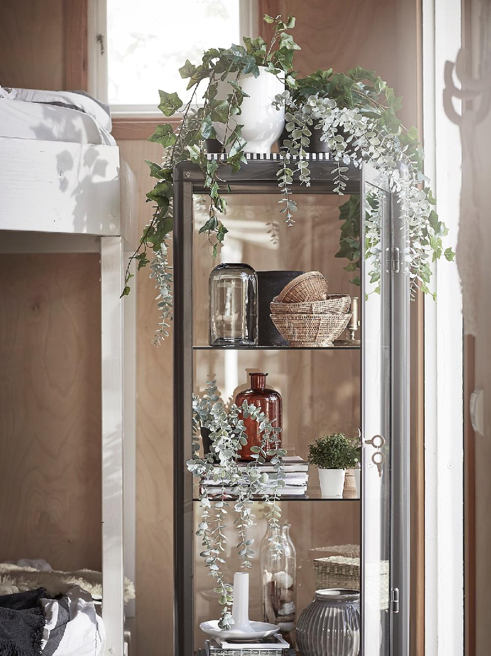 IKEA FEJKA Topfpflanze künstlich drinnen/draußen hängend/Eukalyptus 9 cm 50% Rabatt mit kostenlosem Versand