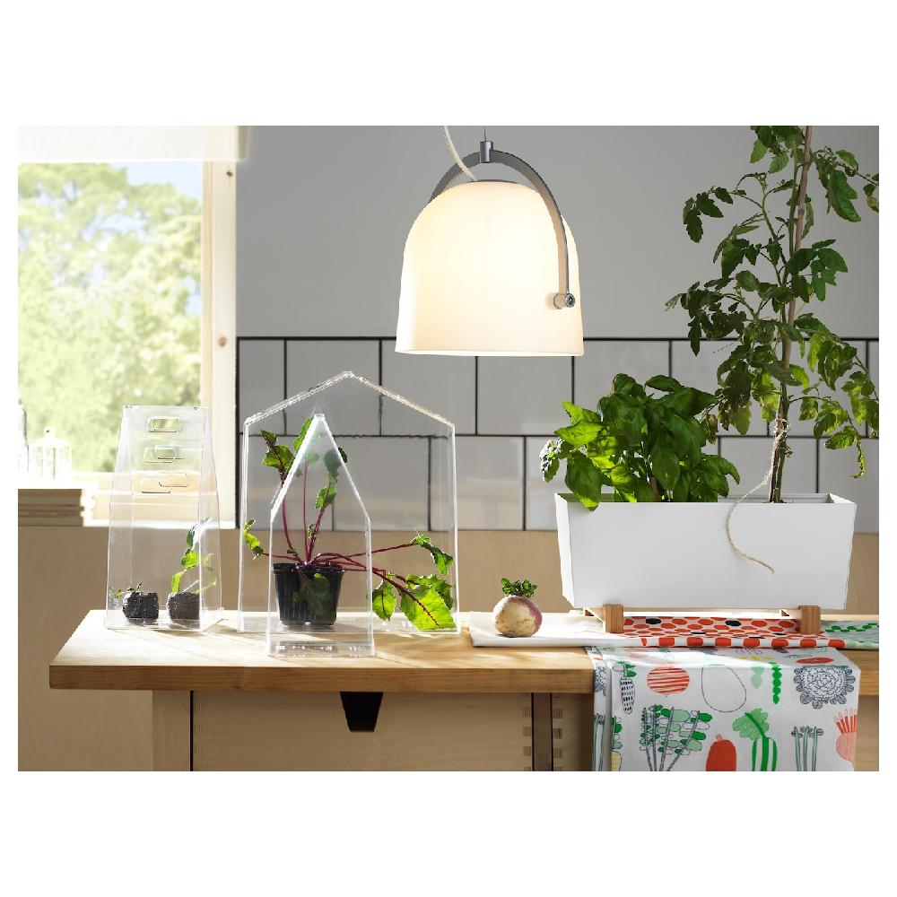 IKEA BITTERGURKA Übertopf weiß 32x15 cm Sonderangebot