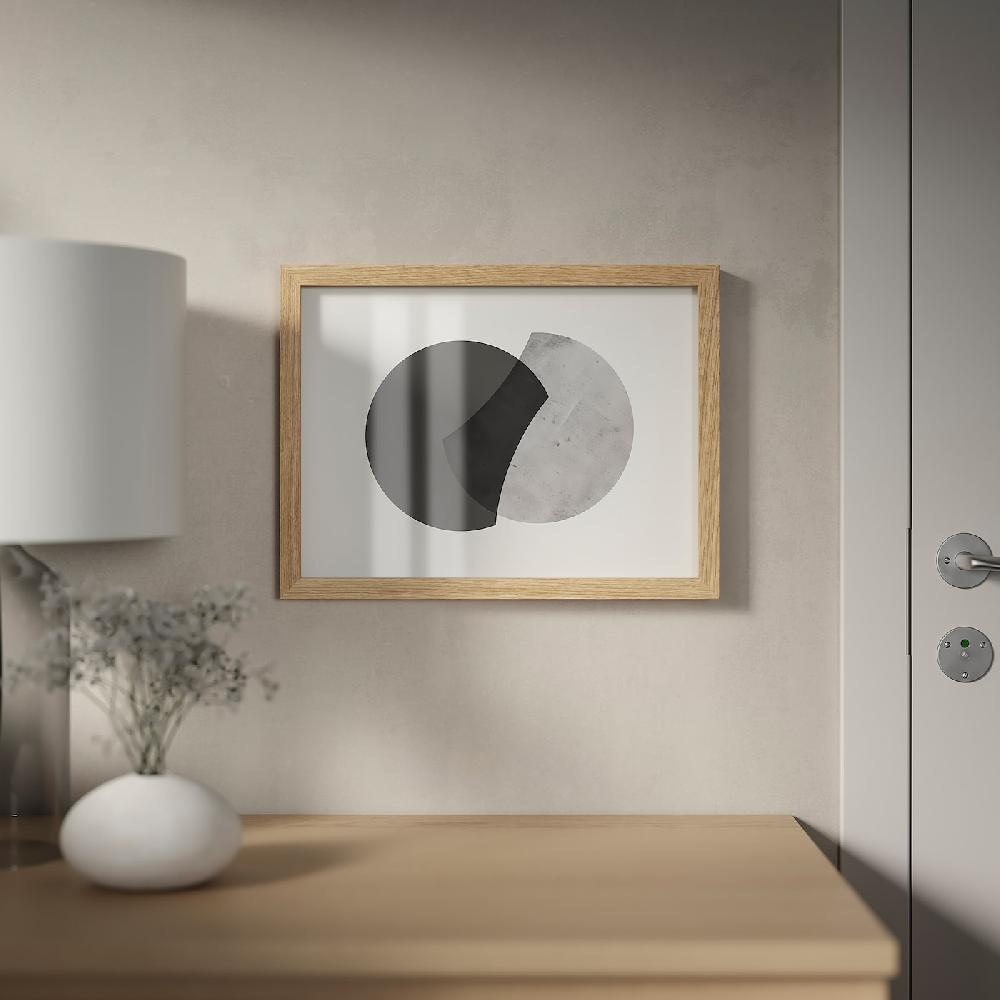 IKEA RÖDALM Rahmen Eichenachbildung 30x40 cm Vatertagsangebot