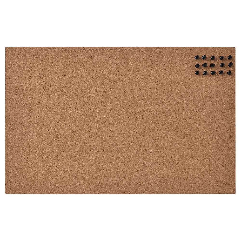 IKEA FLÖNSA Notiztafel mit Pins Kork 52x33 cm Neuheiten