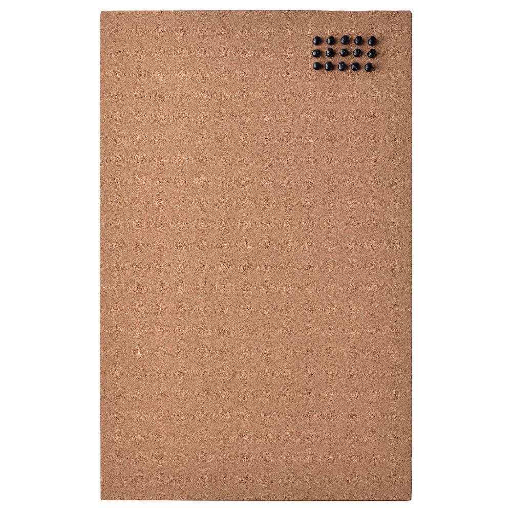 IKEA FLÖNSA Notiztafel mit Pins Kork 52x33 cm Neuheiten