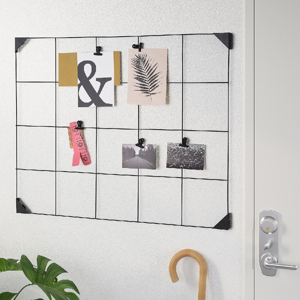 IKEA SÖSDALA Notizgitter mit Clips schwarz 60x75 cm Bestseller