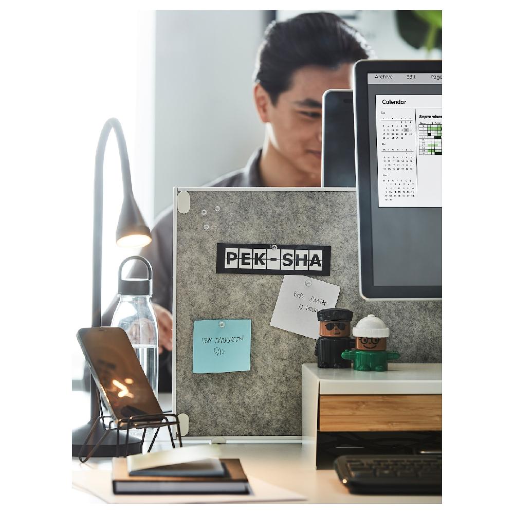 IKEA TROTTEN Notiztafel weiß 76x33 cm Riesige Ersparnisse