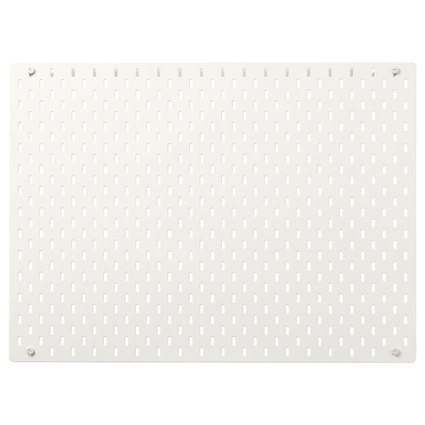 IKEA SKÅDIS Lochplatte weiß 76x56 cm