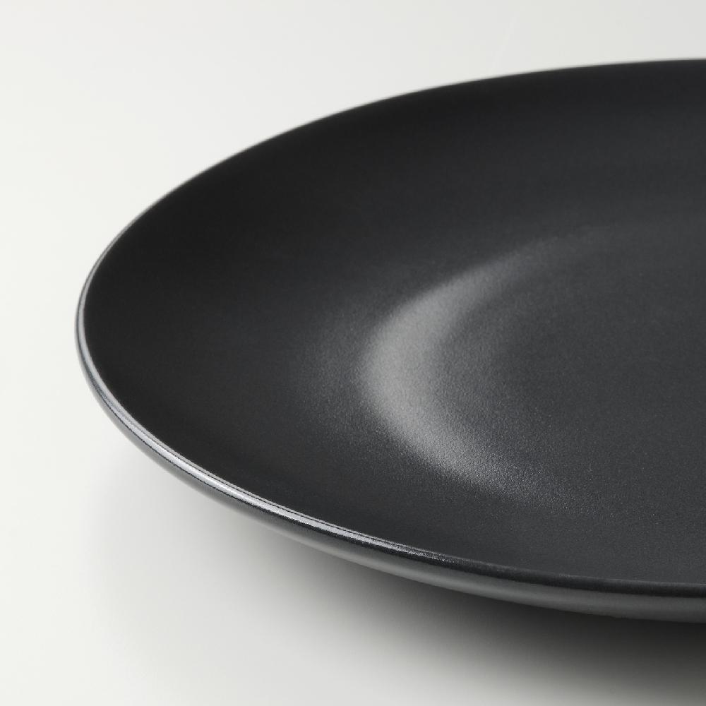 IKEA FÄRGKLAR Service 18-tlg. mattiert dunkelgrau Outlet