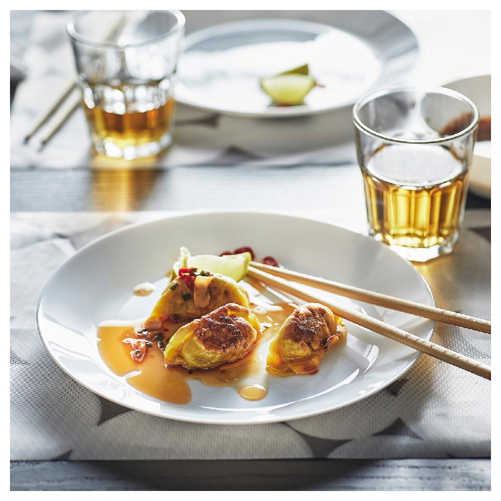 IKEA OFTAST Teller weiß 25 cm Günstiger Verkauf