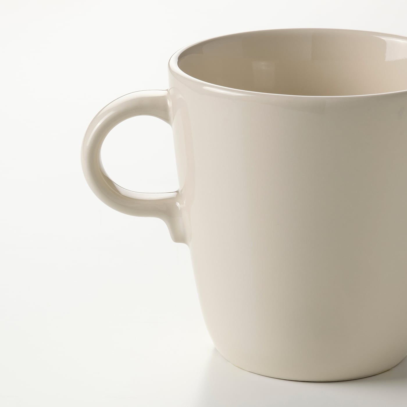 IKEA FÄRGKLAR Becher glänzend beige 37 cl Begrenztes Angebot