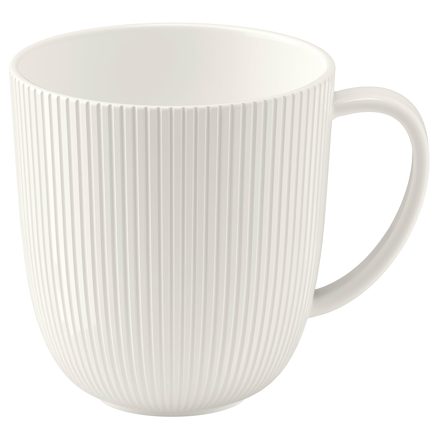 IKEA OFANTLIGT Becher weiß 31 cl