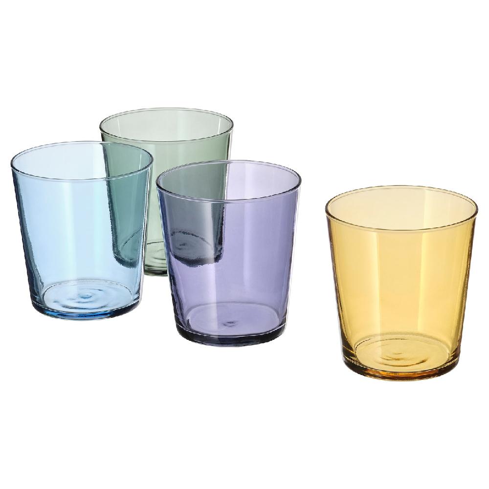IKEA PAPPERSBJÖRK Glas versch. Farben 30 cl Lagerräumung