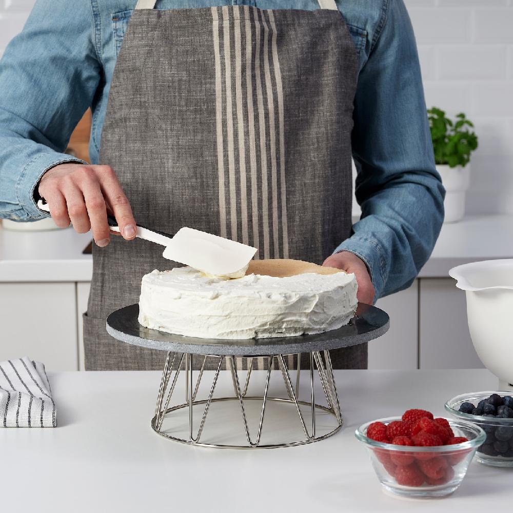 IKEA GUBBRÖRA Teigschaber schwarz/weiß Begrenzte Freigabe