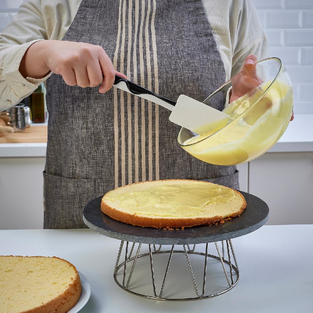 IKEA GUBBRÖRA Teigschaber schwarz/weiß Begrenzte Freigabe