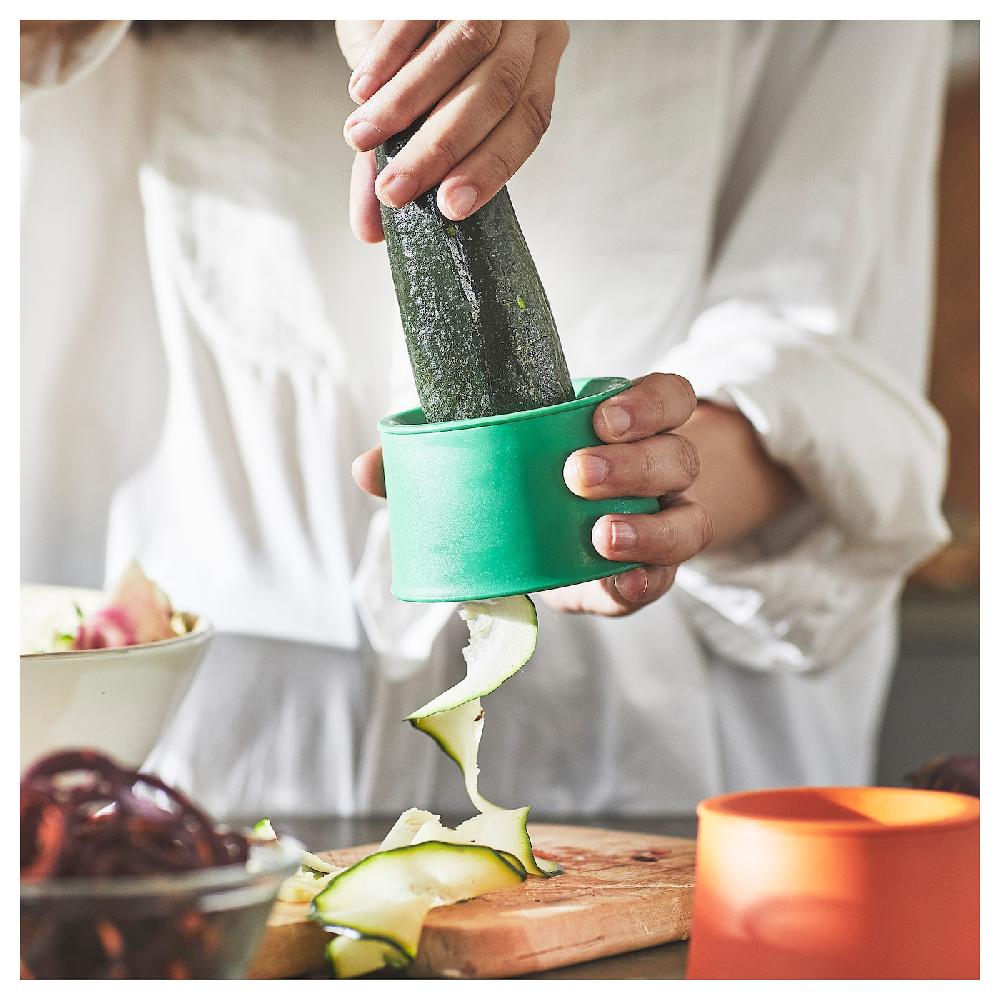 IKEA UPPFYLLD Gemüseschneider 2er-Set leuchtend orange/leuchtend grün Neueste Stile