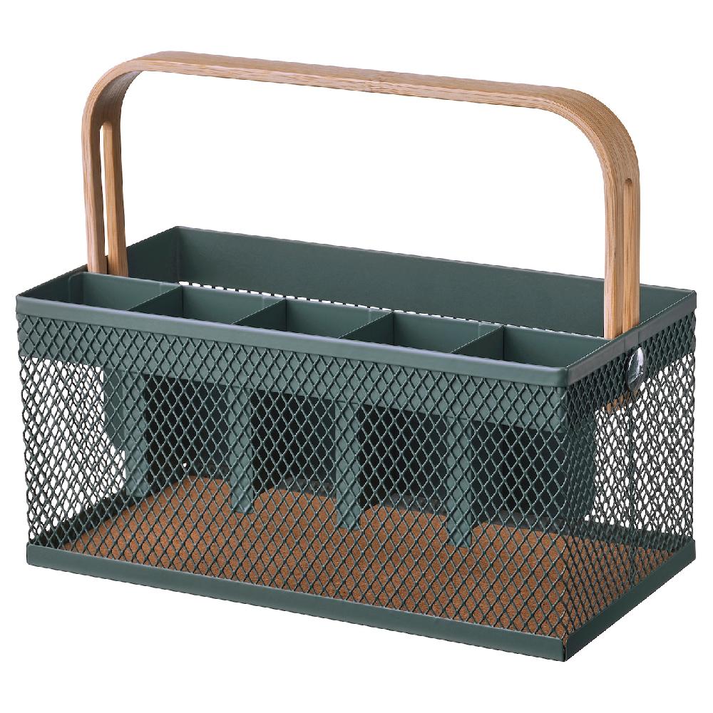 IKEA VIMPELFISK Besteckhalter Bambus/grautürkis