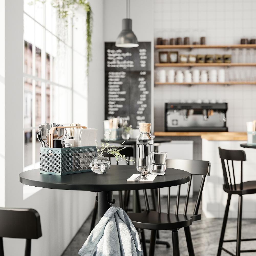 IKEA VIMPELFISK Besteckhalter Bambus/grautürkis Riesige Rabatte