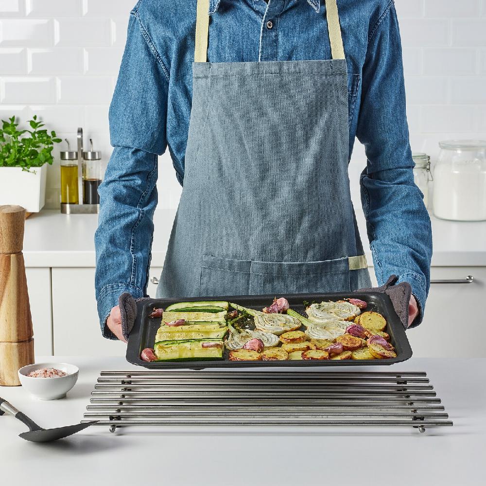 IKEA MÅNTAGG Ofenform Antihaftbeschichtung dunkelgrau 40x28 cm Rabatte dieses Monats