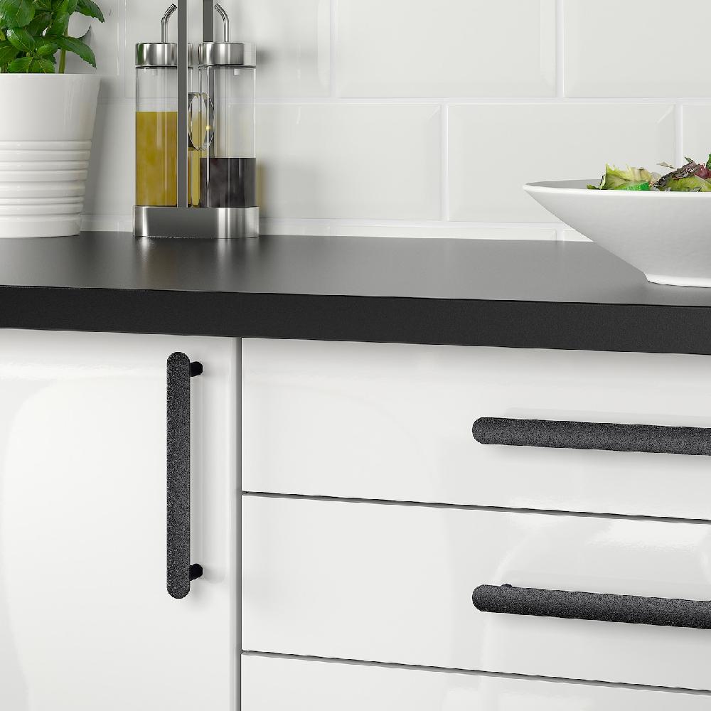 IKEA NYDALA Griff schwarz 154 mm Räumungsverkauf
