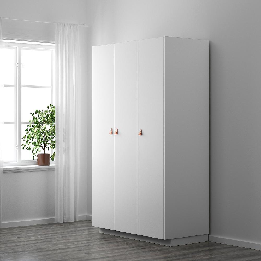 IKEA ÖSTERNÄS Ledergriff gegerbtes Leder 65 mm Kauf eins, bekomm eins gratis