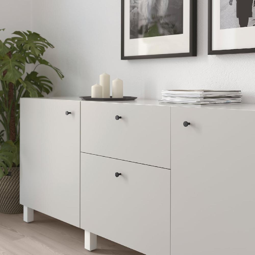 IKEA BAGGANÄS Knopf schwarz 21 mm Sonderangebote