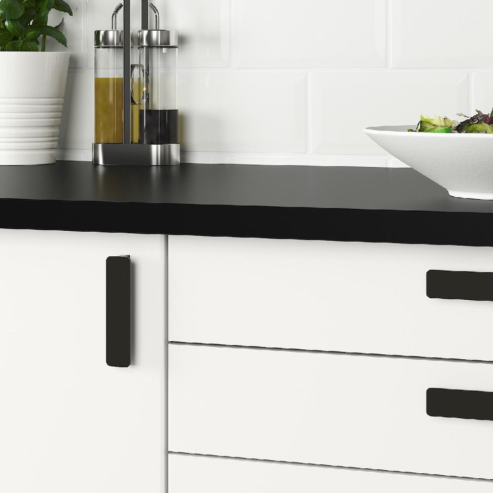 IKEA HACKÅS Griff anthrazit 100 mm Letzter Tag
