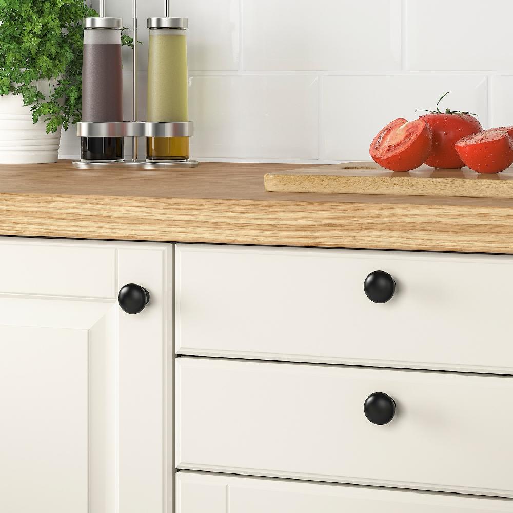 IKEA ENERYDA Knopf schwarz 27 mm Zeitbegrenzte Promotion