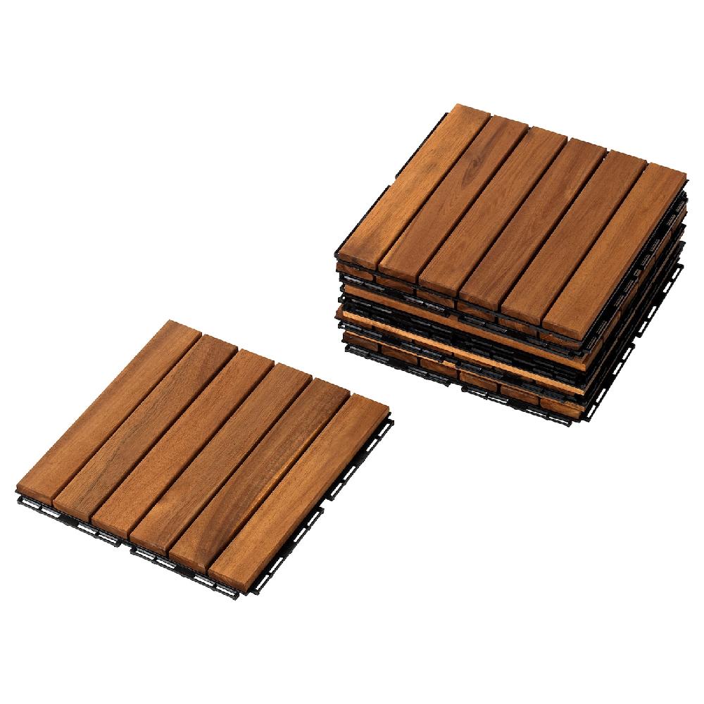 IKEA RUNNEN Bodenrost/außen hellbraun 0.81 m²