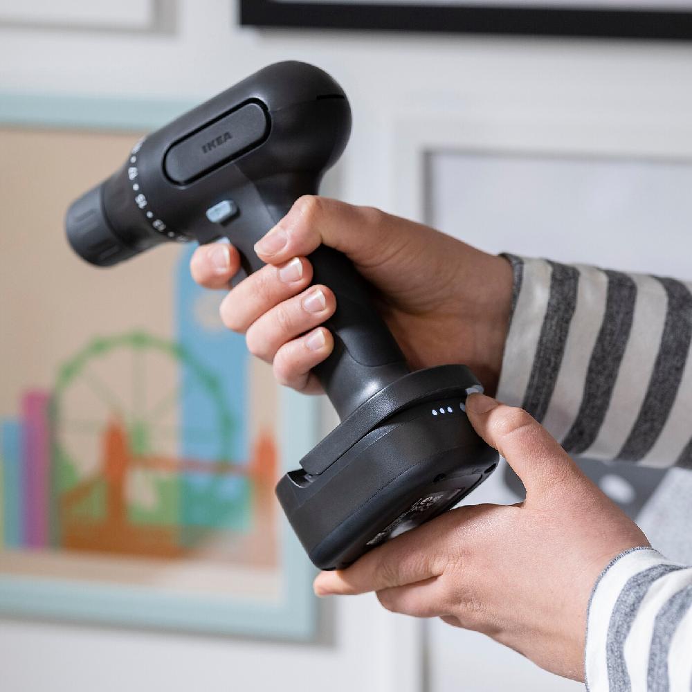 IKEA TRIXIG Akkusatz Auslauf