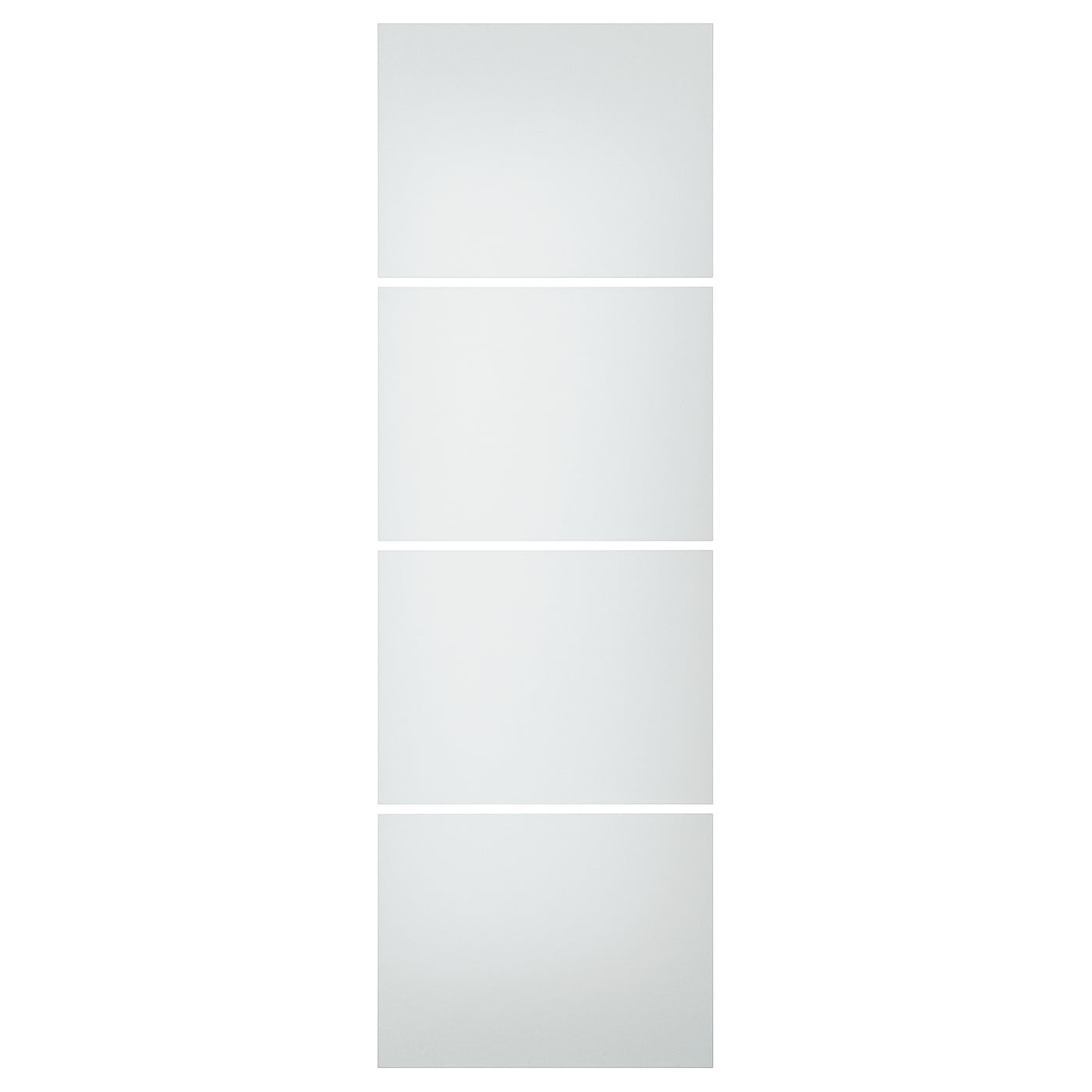 IKEA SVARTISDAL 4 Paneele f Schiebetürrahmen weiß Papiereffekt 75x236 cm
