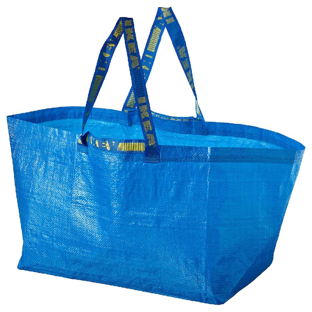 IKEA FRAKTA Tasche groß blau 55x37x35 cm/71 l
