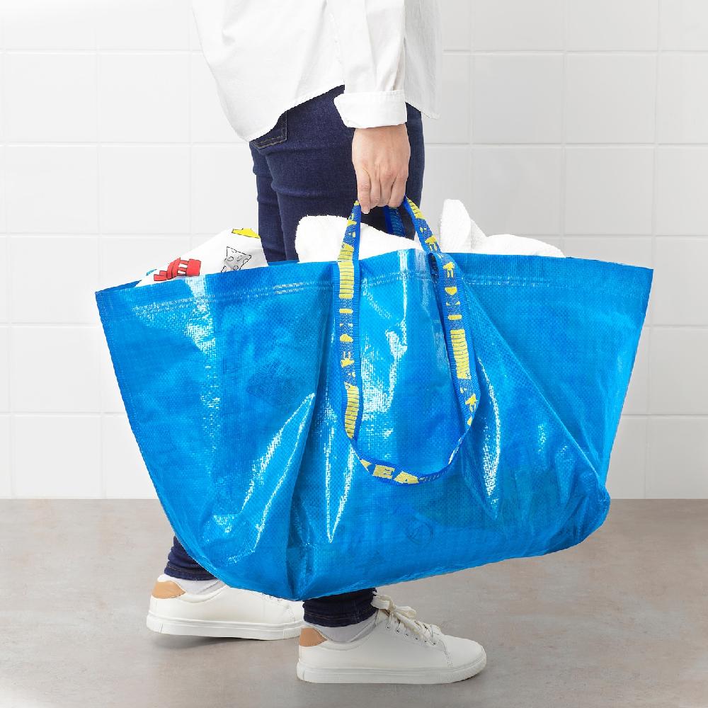 IKEA FRAKTA Tasche groß blau 55x37x35 cm/71 l Exklusive Angebote