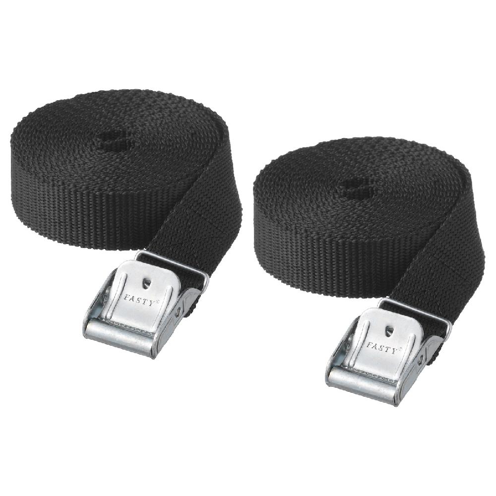 IKEA FRAKTA Spannriemen schwarz 3.5 m 2 Stück