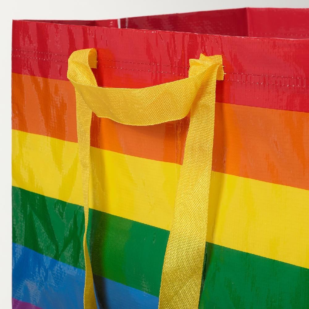 IKEA STORSTOMMA Tasche groß bunt 71 l Neuheiten