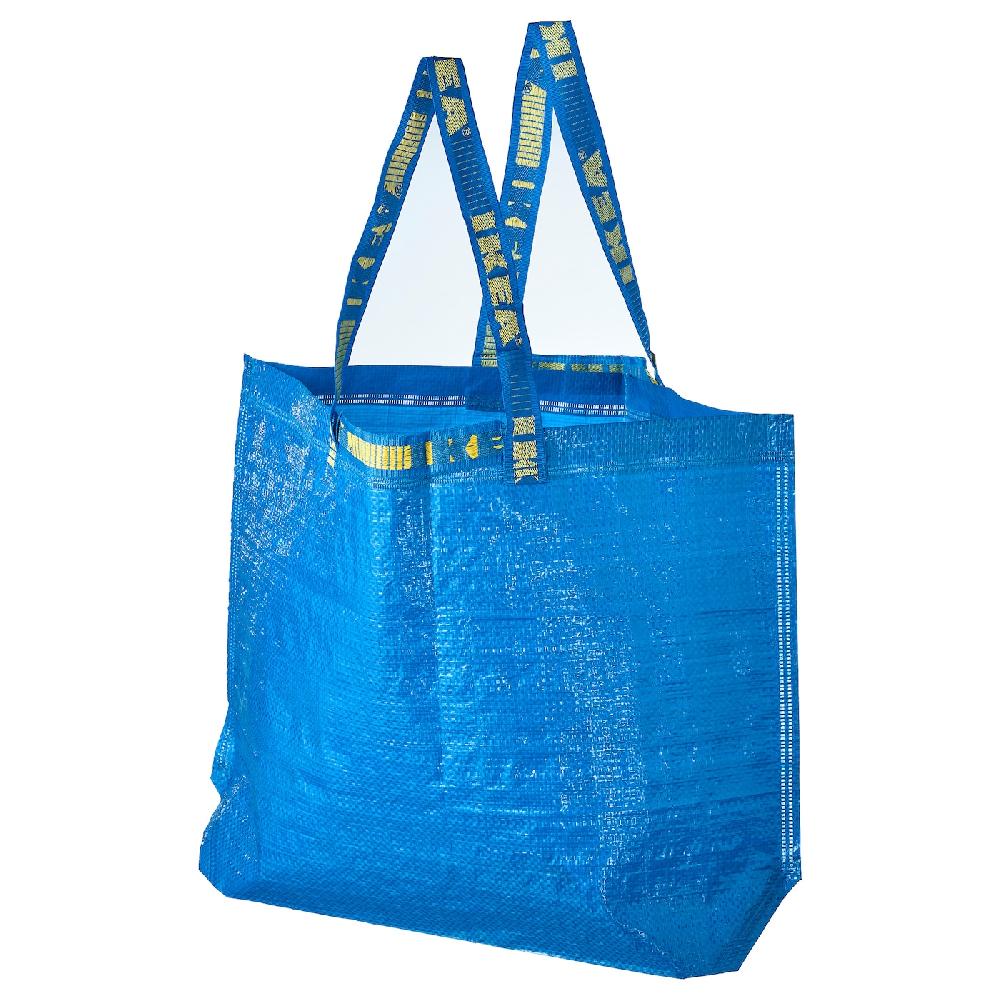 IKEA FRAKTA Tasche mittel blau 45x18x45 cm/36 l
