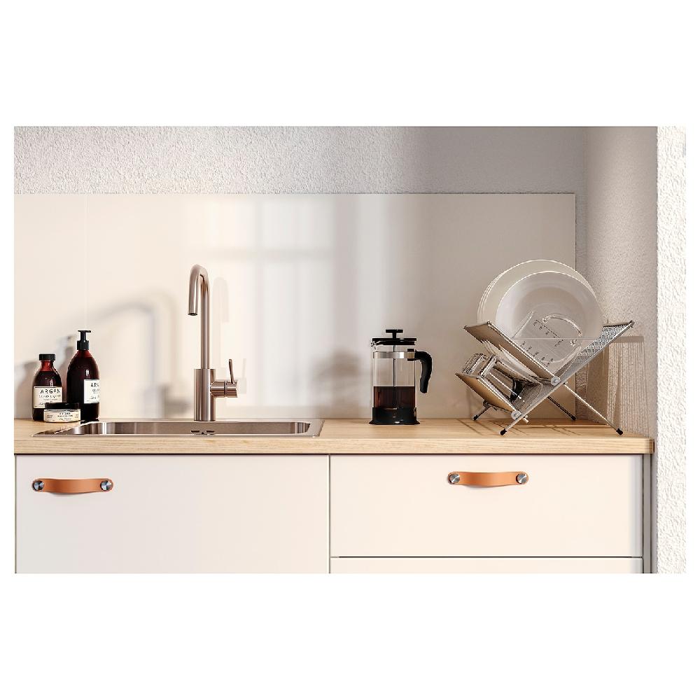 IKEA LYSEKIL Wandpaneel doppelseitig weiß/hellgrau Betonmuster 119.6x55 cm Kauf eins, bekomm eins gratis