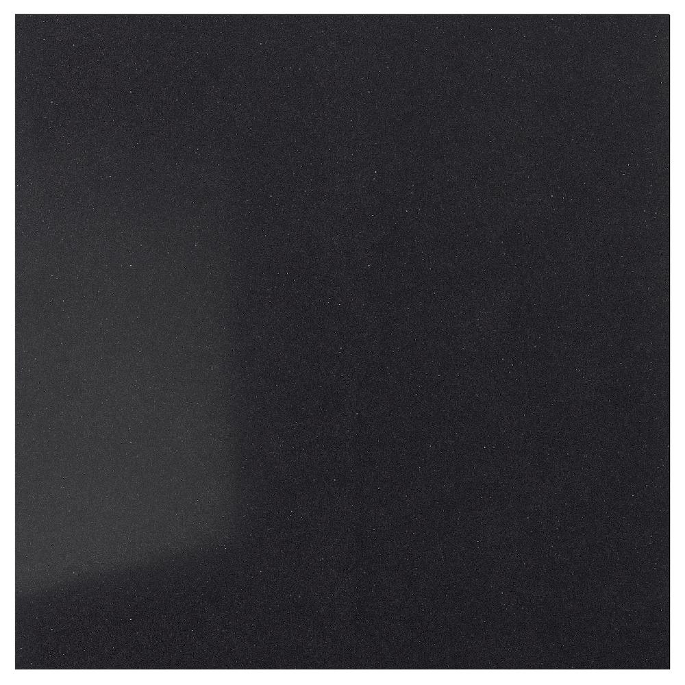 IKEA RÅHULT Wandpaneel maßgefertigt schwarz Steinmuster/Quarzkomposit 1 m²x1.2 cm