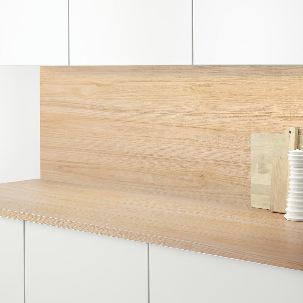 IKEA SIBBARP Wandpaneel maßgefertigt Eschenachbildung Laminat 1 m²x1.3 cm Wochenangebot