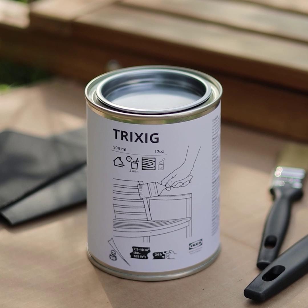 IKEA TRIXIG Holzlasur für draußen 500 ml Discount Store für neue Produkte