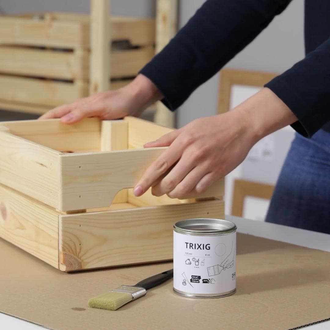 IKEA TRIXIG Farbe weiß 125 ml Riesige Rabatte