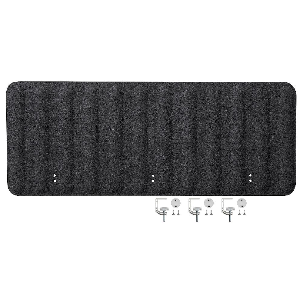 IKEA EILIF Abschirmung für Schreibtisch dunkelgrau 120x48 cm 2025