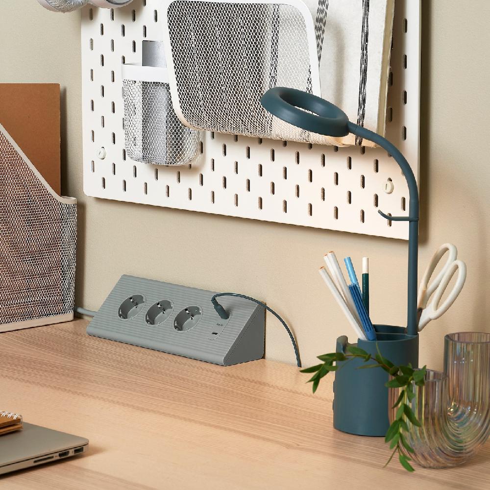 IKEA SKOTAT Verlängerungskabel grün 1.8 m Fabrikverkauf