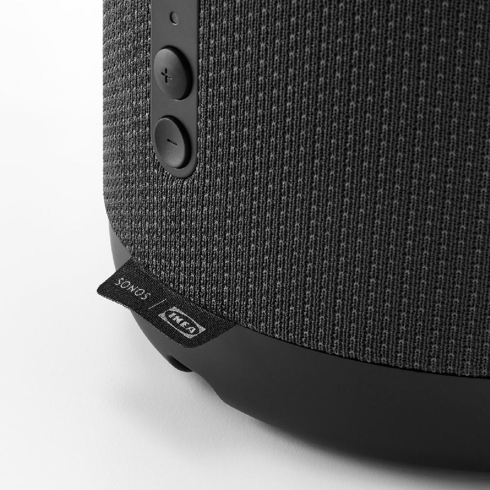 IKEA SYMFONISK Tischleuchte WiFi-Speaker Glschirm schwarz Großer Ausverkauf