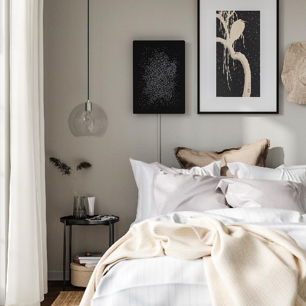 IKEA SYMFONISK Rahmen mit WiFi-Speaker schwarz/smart Online Shopping